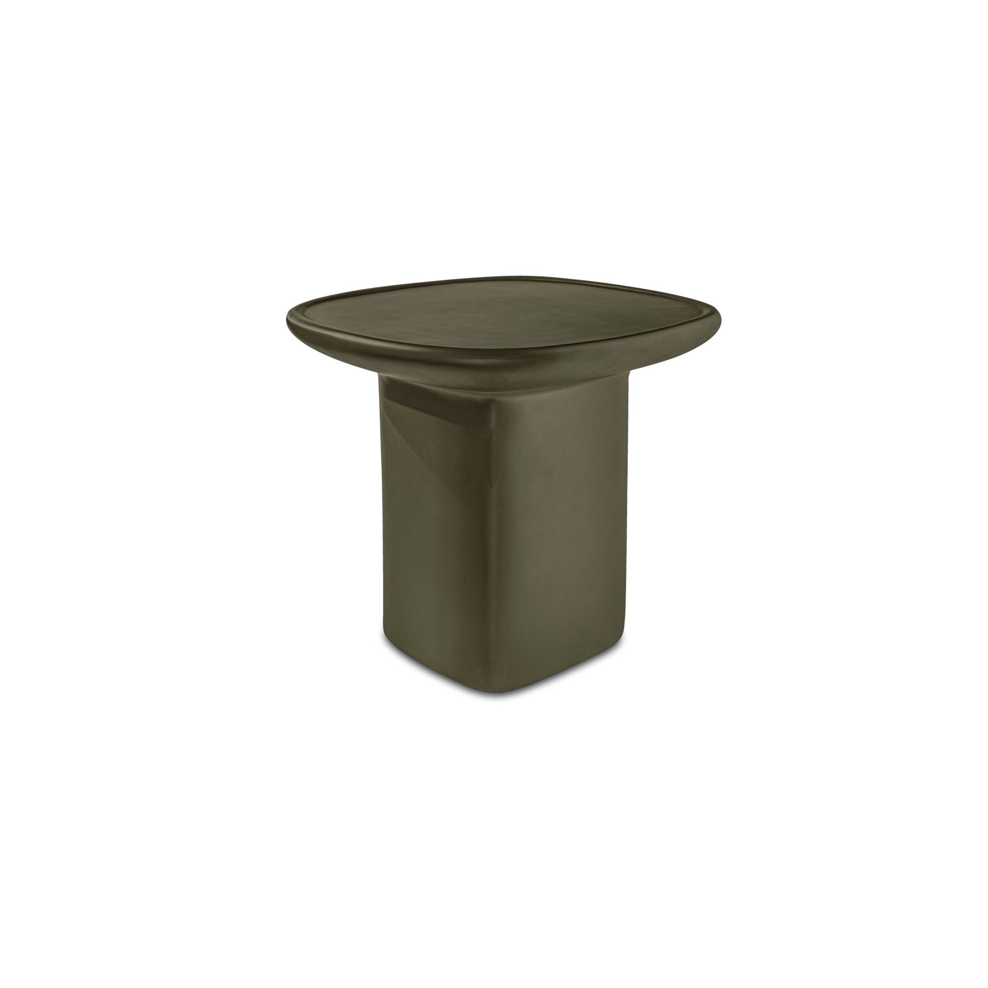 Moes Manon Outdoor Side Table Deep Green VH-1023-16