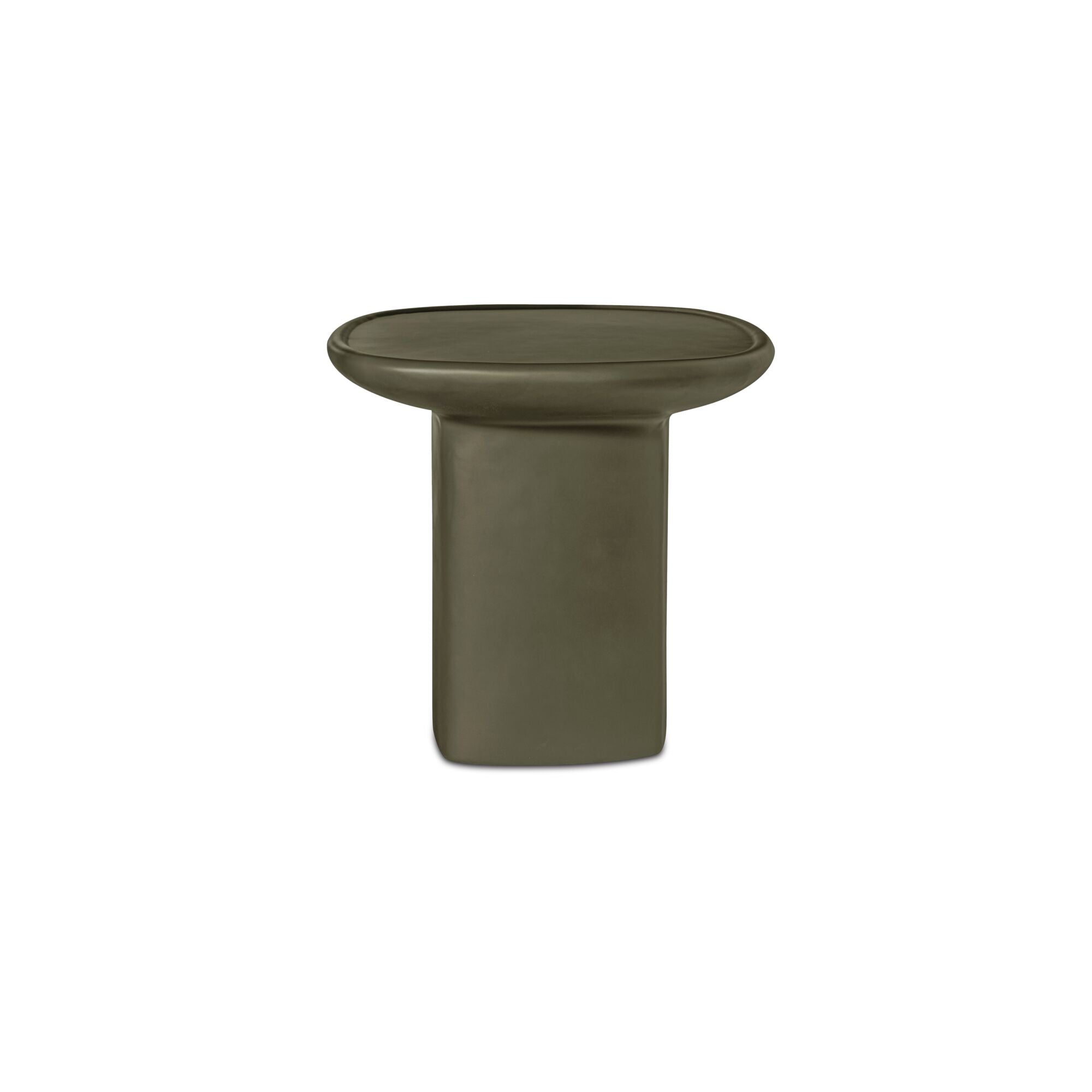 Moes Manon Outdoor Side Table Deep Green VH-1023-16