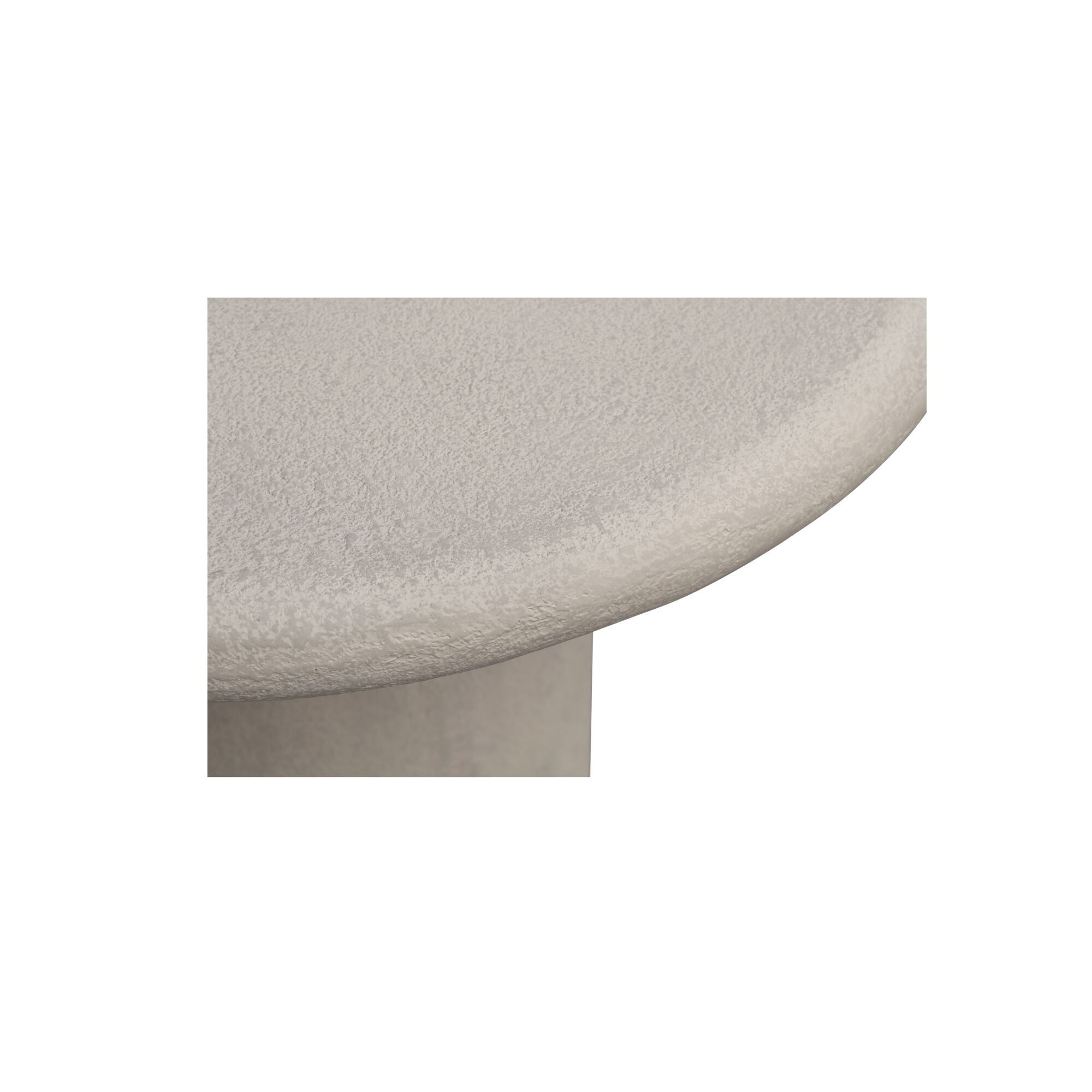 Moes Frida Outdoor Side Table Cream VH-1025-05