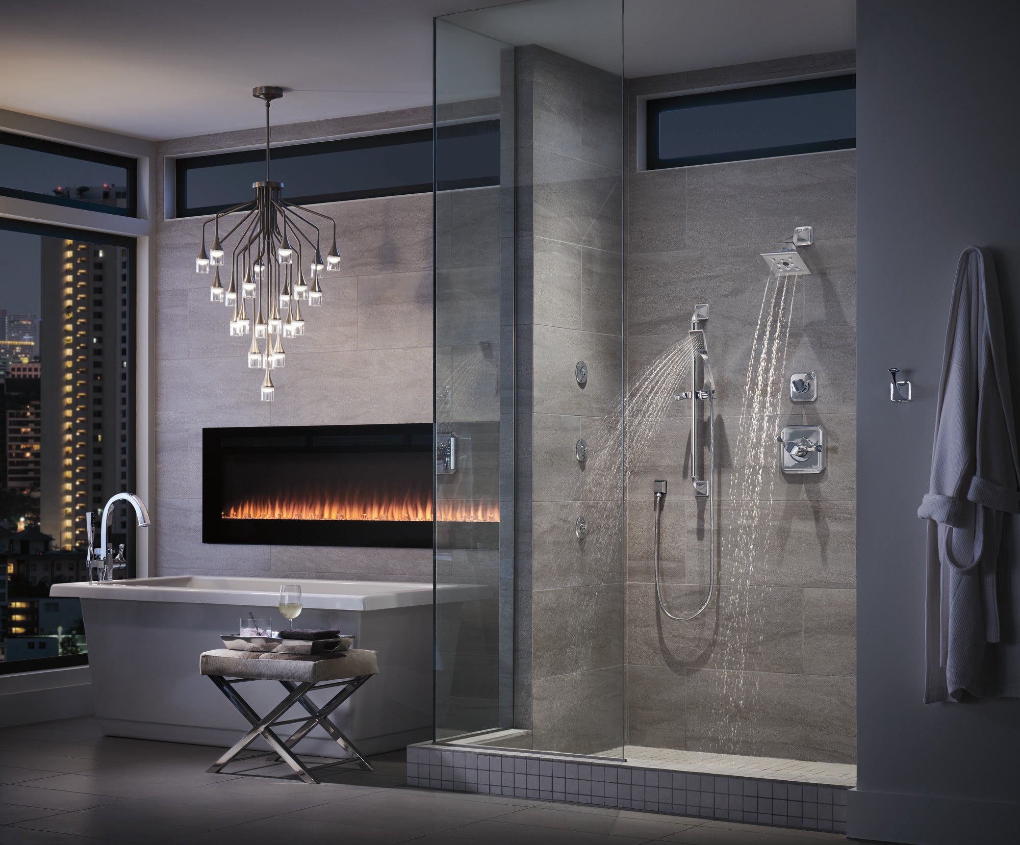 Brizo Virage® Single-Function Slide Bar Hand Shower