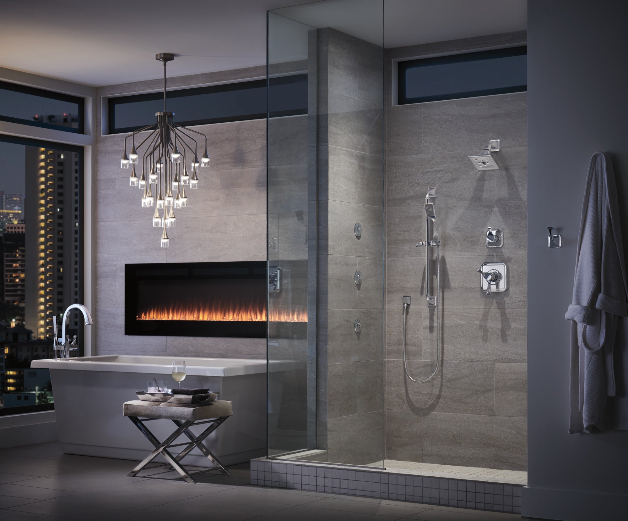 Brizo Virage® Single-Handle Freestanding Tub Filler