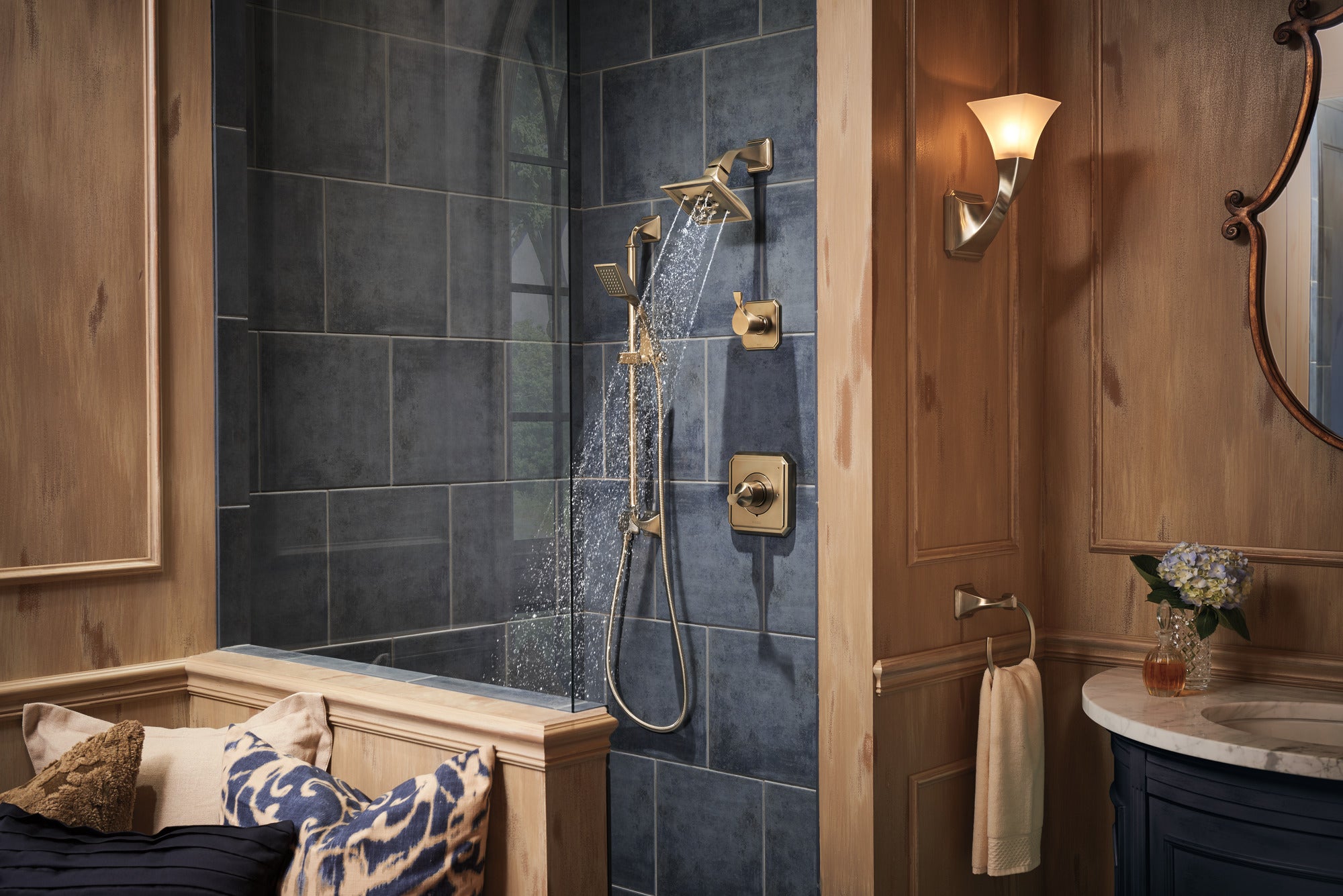Brizo Virage® Raincan Showerhead with H2OKinetic Technology