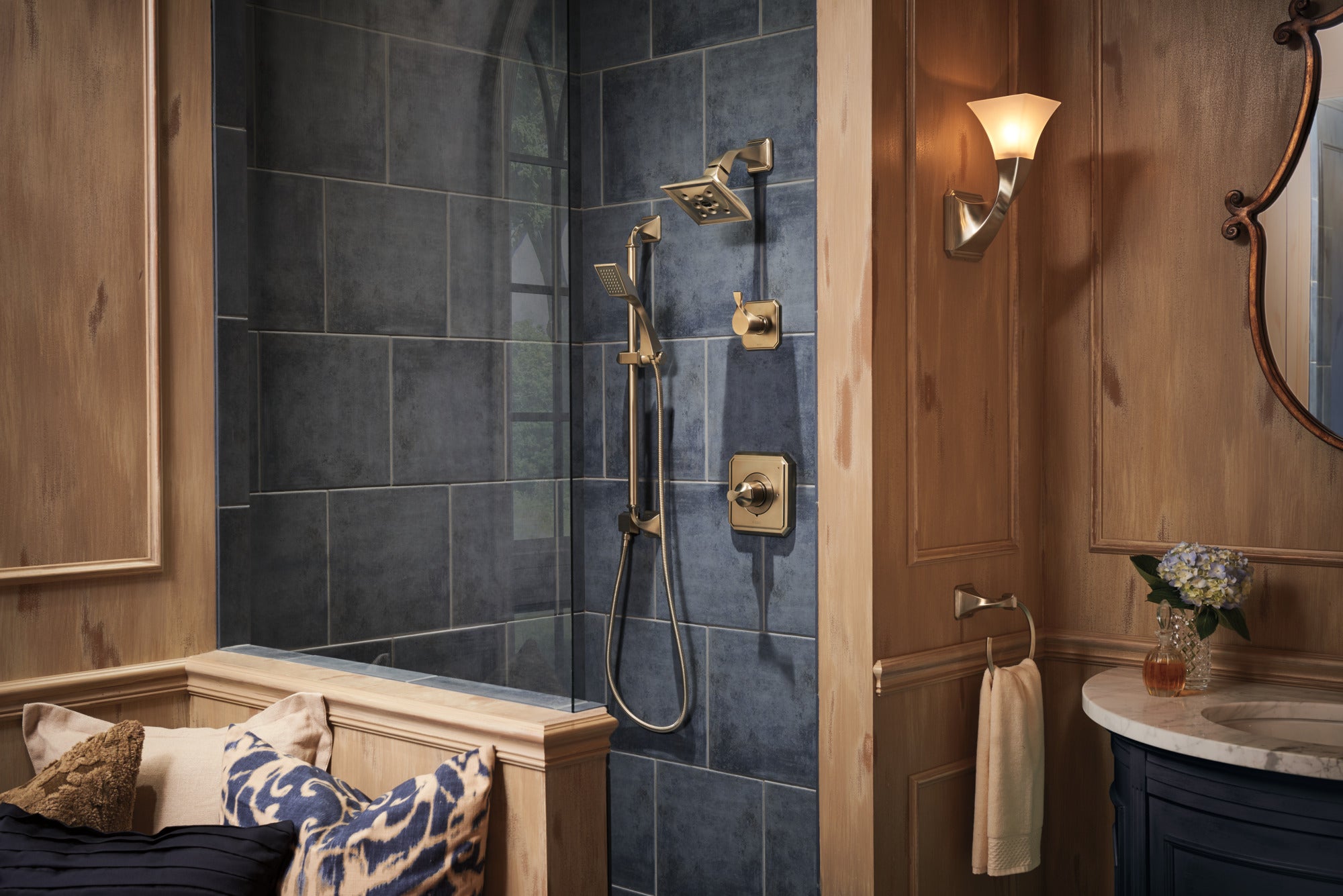 Brizo Virage® Raincan Showerhead with H2OKinetic Technology