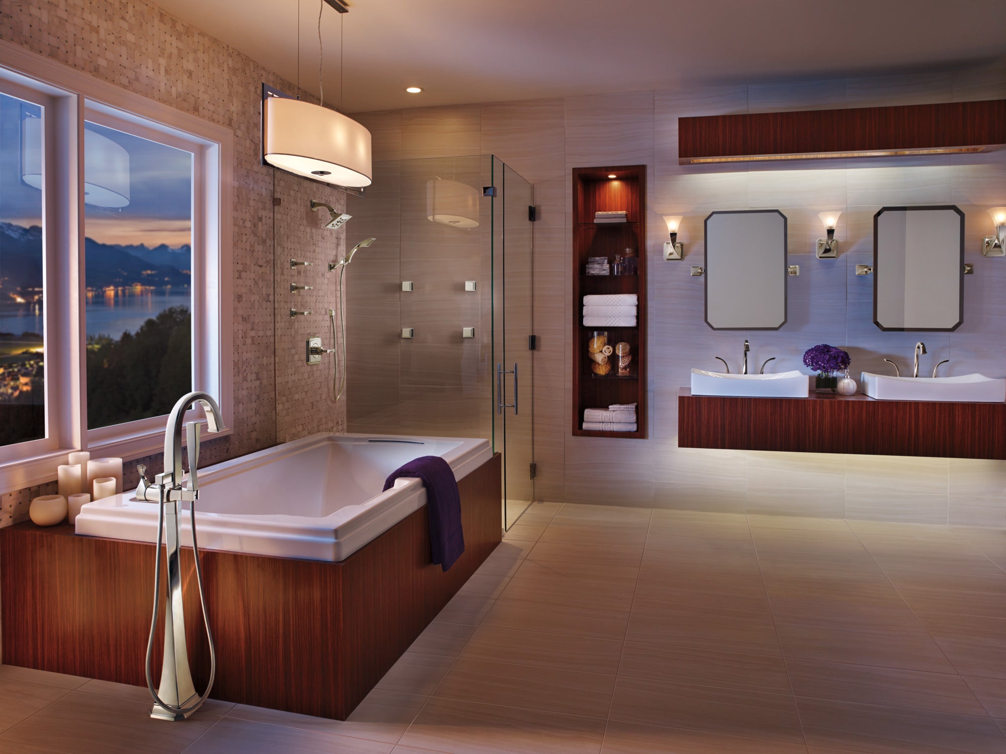 Brizo Virage® 5 1/2" Wall Mount Shower Arm