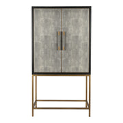 Moes Mako Bar Cabinet Grey VL-1047-15