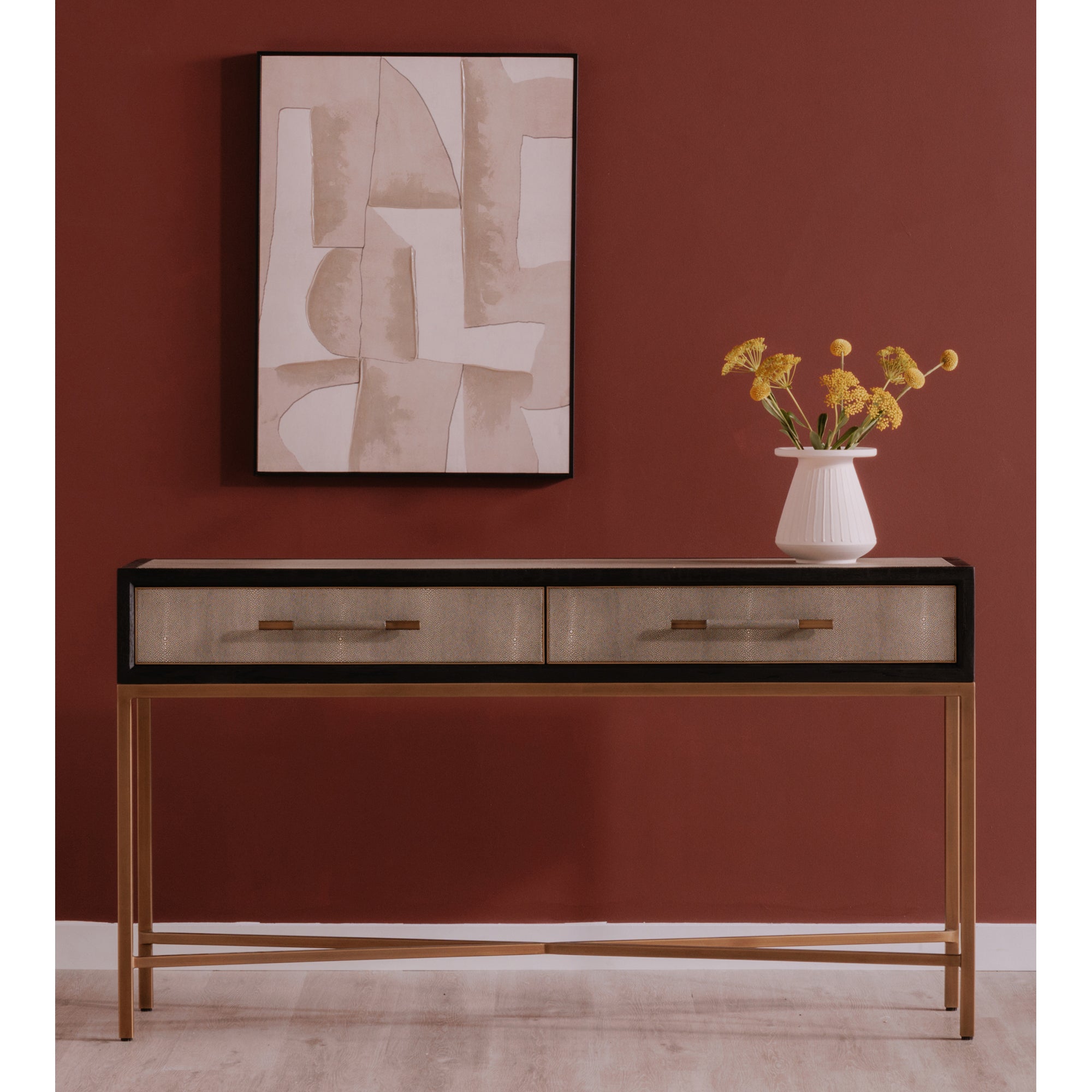 Moes Mako Console Table Grey VL-1049-15