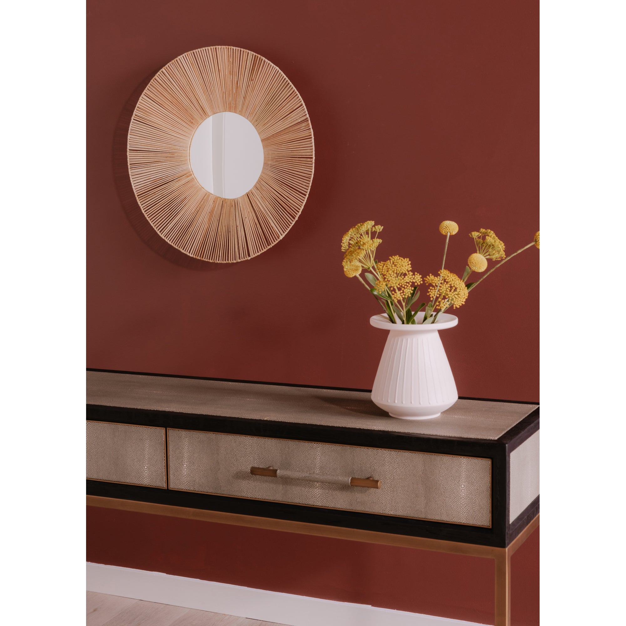 Moes Mako Console Table Grey VL-1049-15