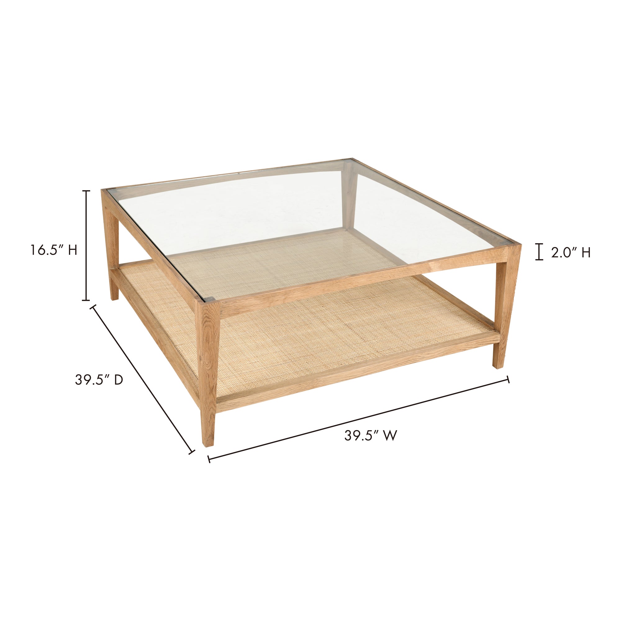 Moes Harrington Coffee Table Natural VL-1056-24-0