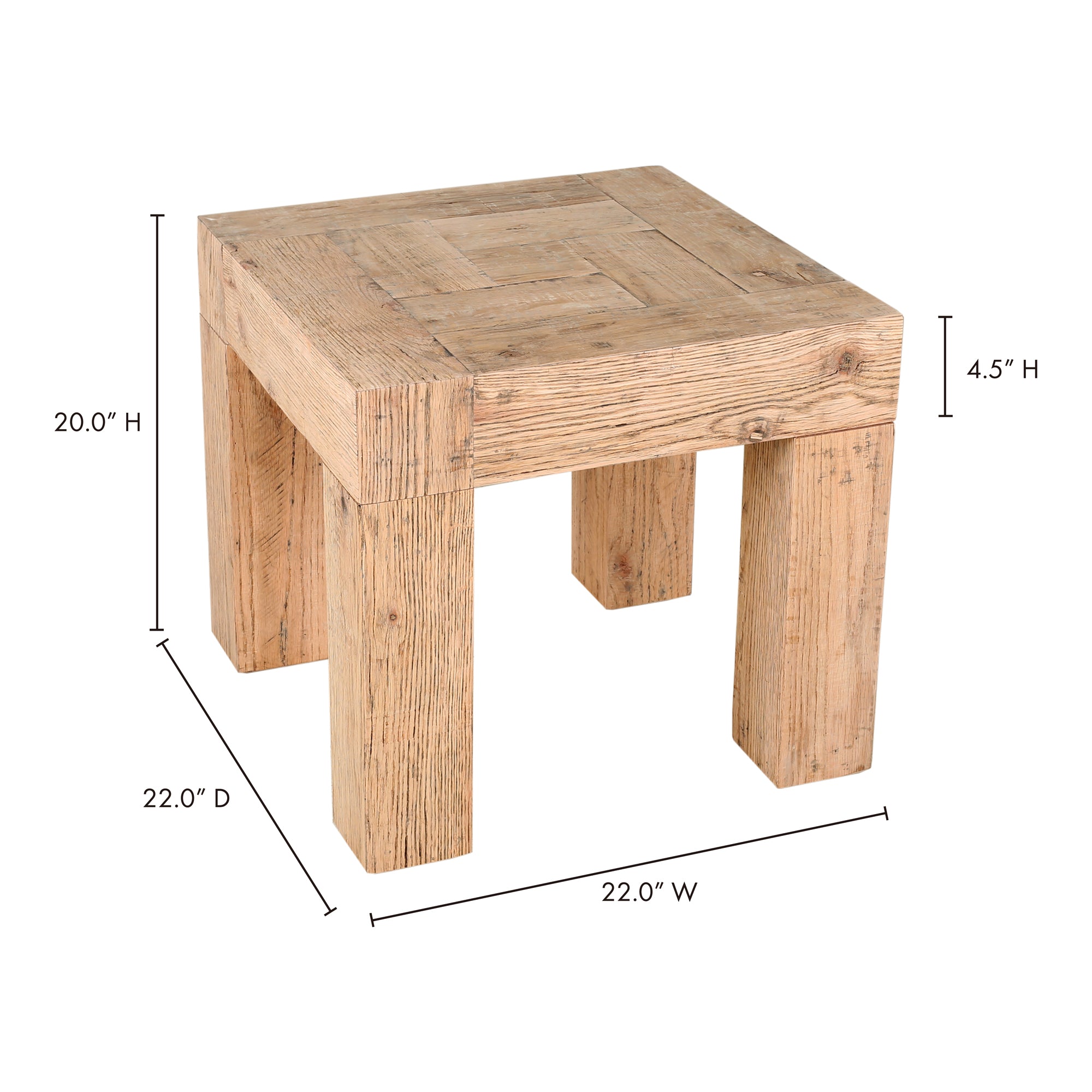 Moes Evander Side Table Natural VL-1059-24