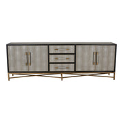 Moes Mako Sideboard Large Grey VL-1061-15
