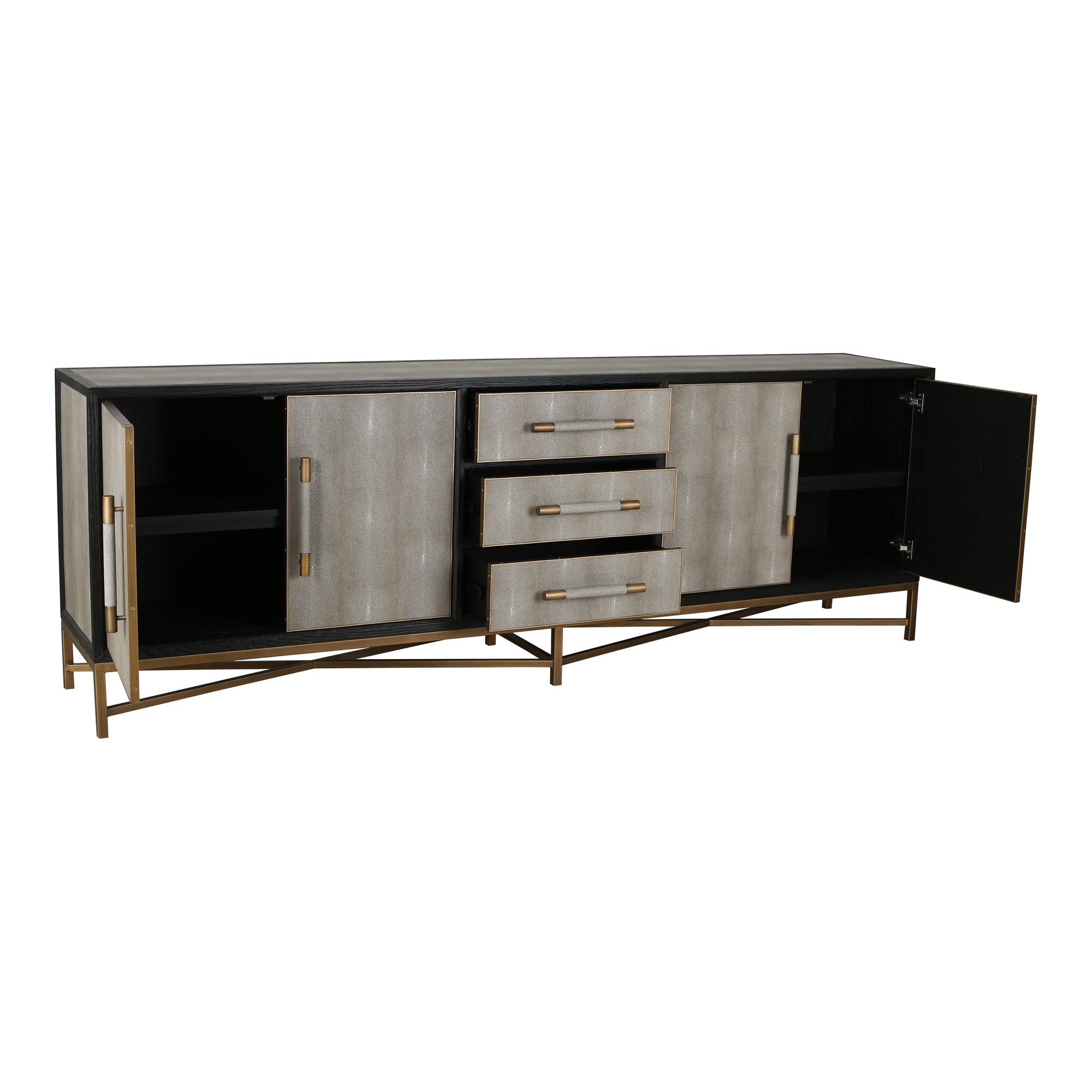 Moes Mako Sideboard Large Grey VL-1061-15