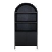 Moes Wilde Display Cabinet Black Oak VL-1067-02