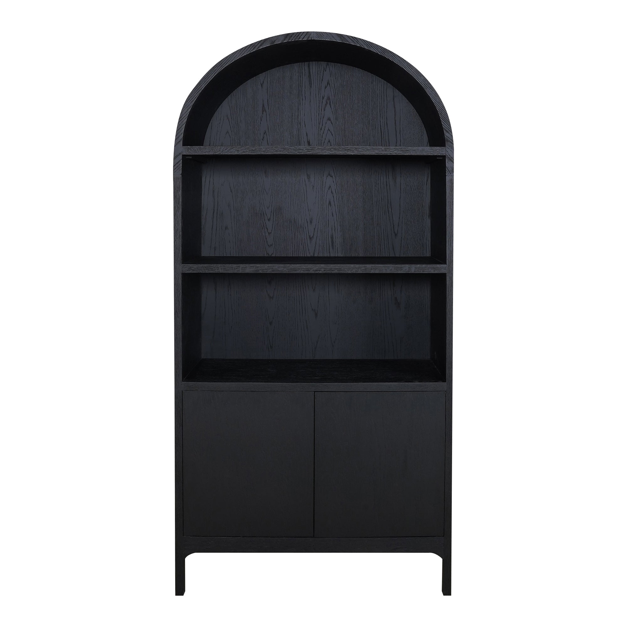 Moes Wilde Display Cabinet Black Oak VL-1067-02