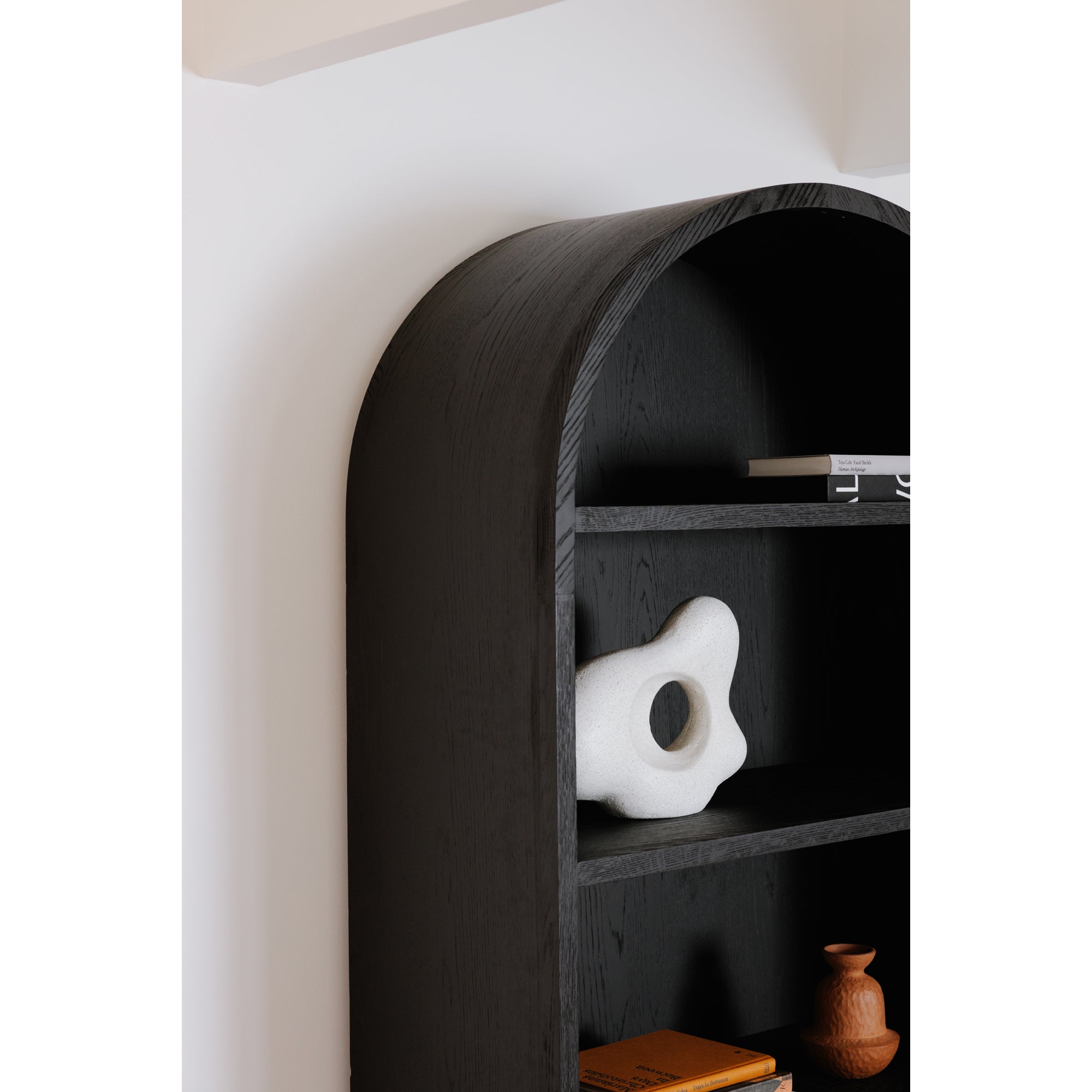 Moes Wilde Display Cabinet Black Oak VL-1067-02