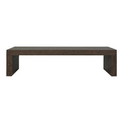 Moes Evander Dining Bench Rustic Brown VL-1076-03