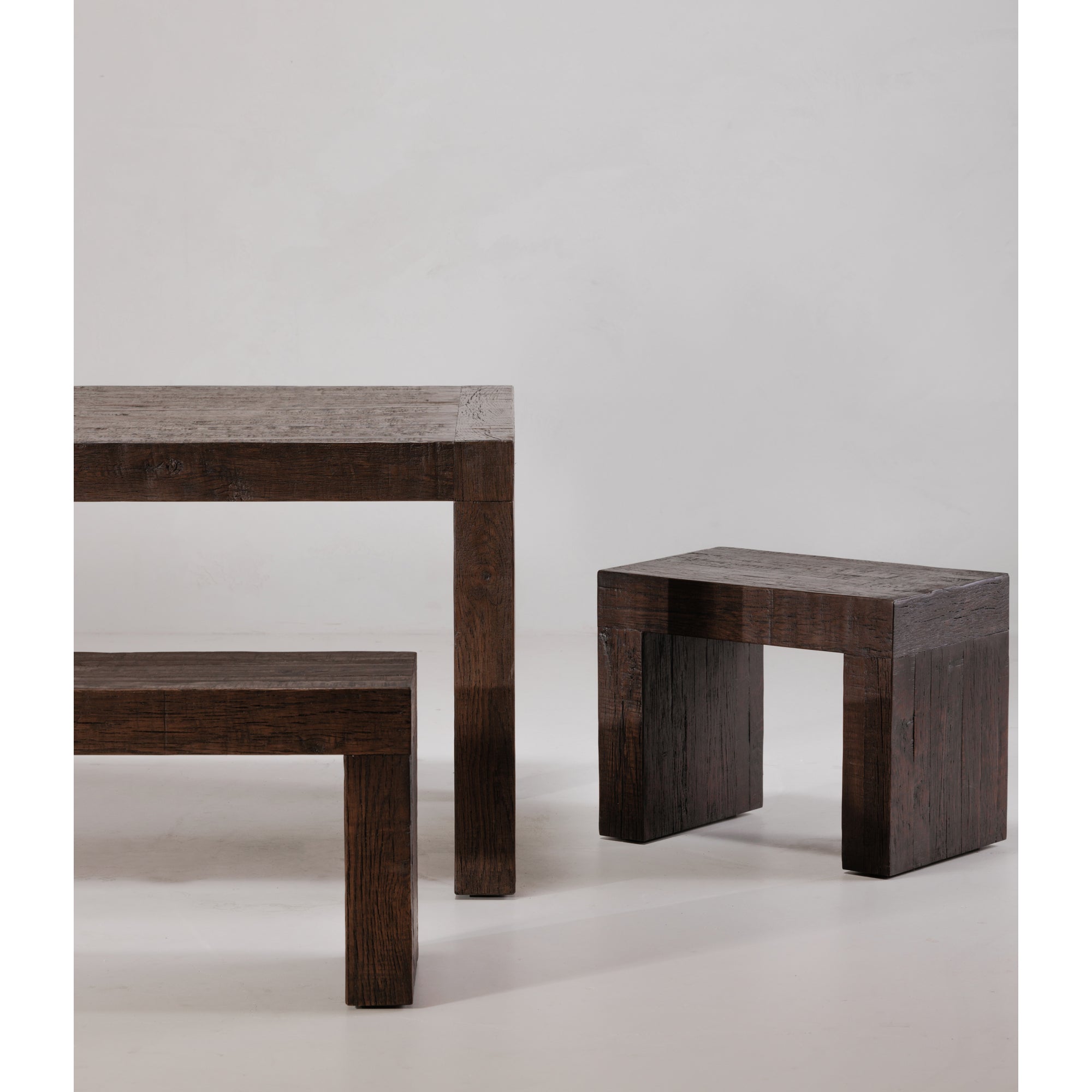 Moes Evander Dining Stool Rustic Brown VL-1077-03