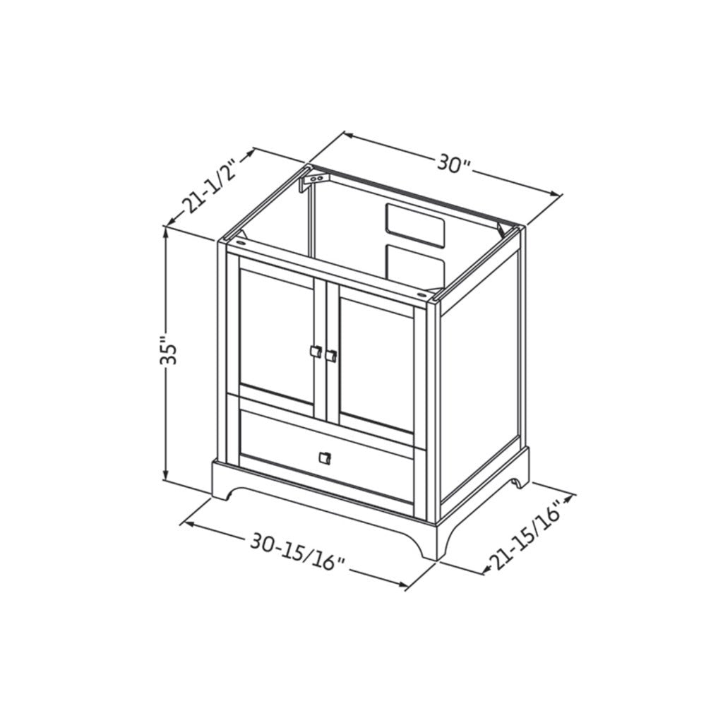 Hardware Resources 30" Addington Vanity