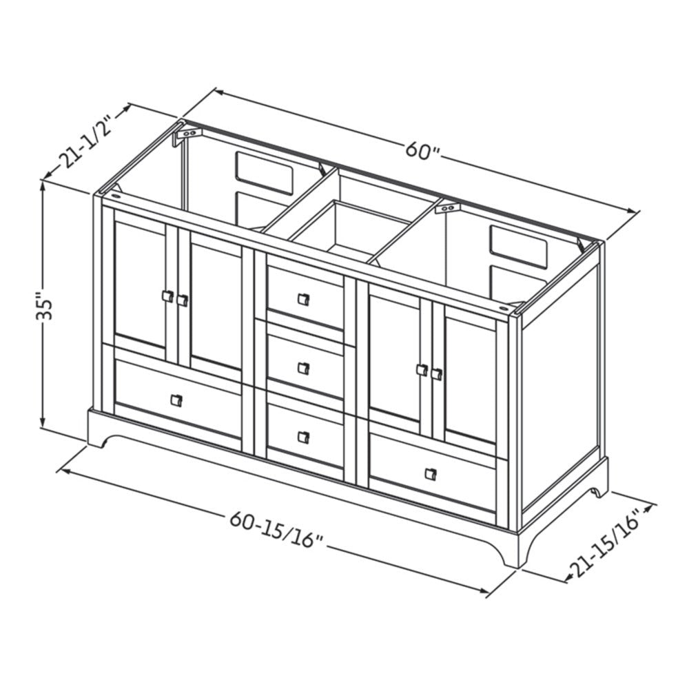 Hardware Resources 60" Addington Vanity