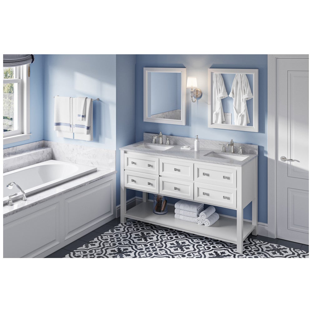 Hardware Resources 60" Adler Vanity, double bowl