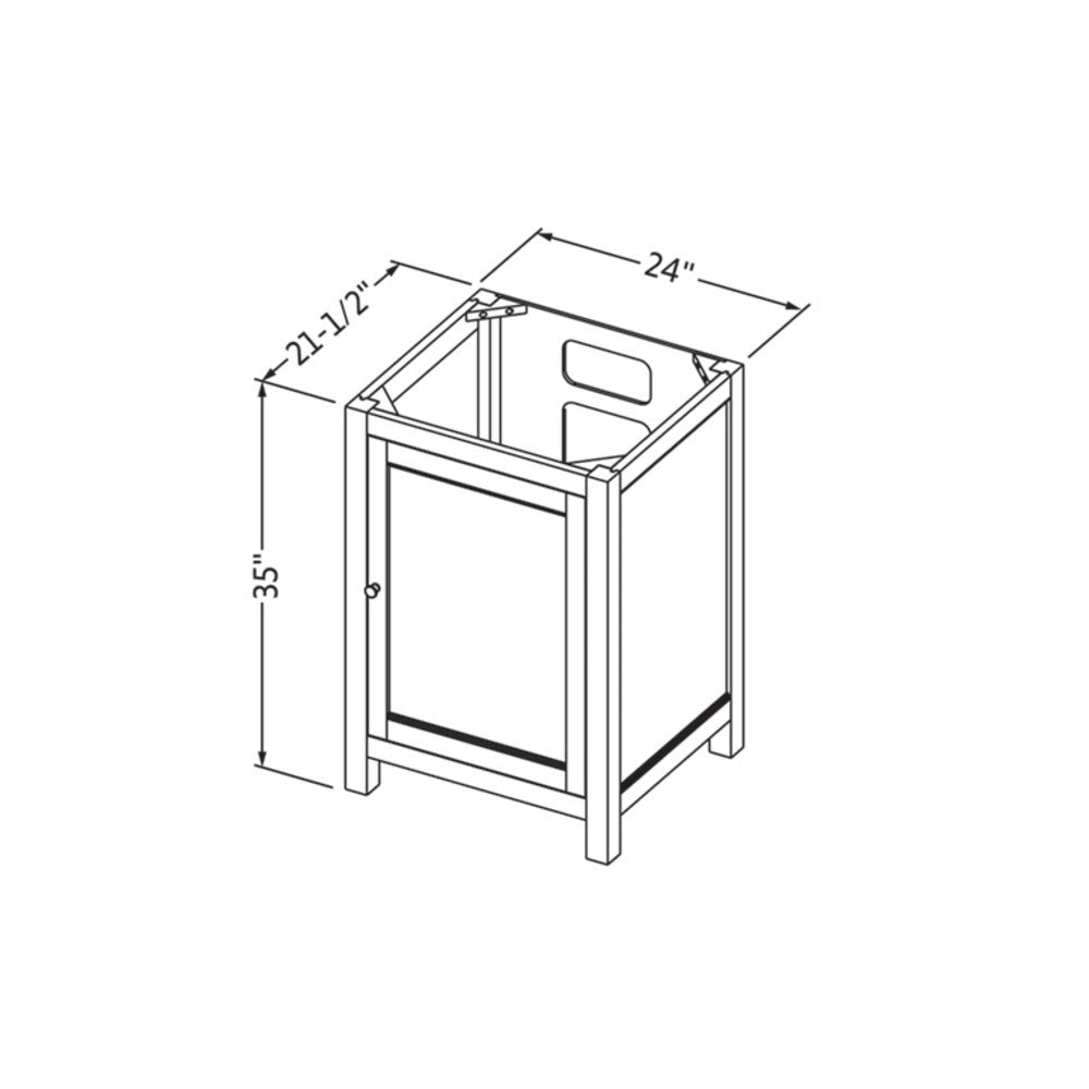 Hardware Resources 24" Astoria Vanity