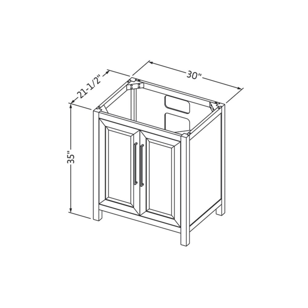 Hardware Resources 30" Cade Vanity