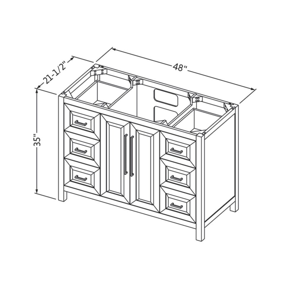 Hardware Resources 48" Cade Vanity