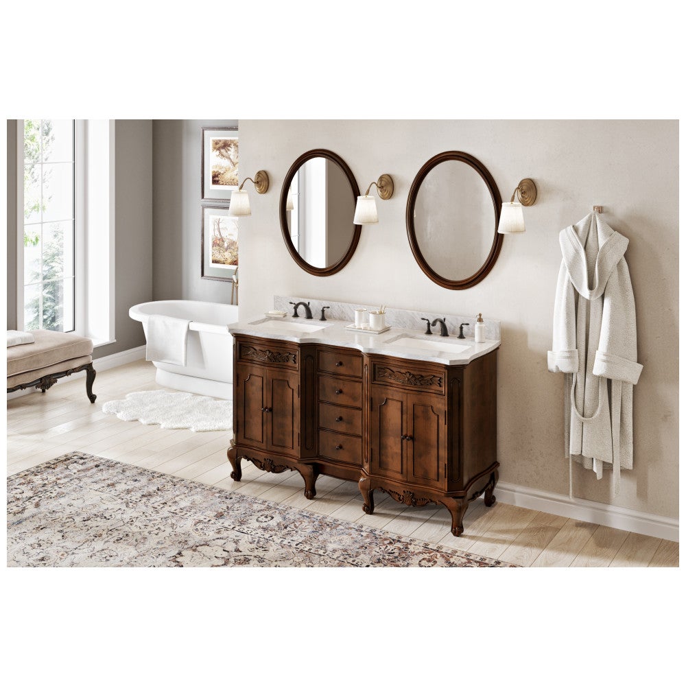 Hardware Resources 60" Clairemont Vanity, double bowl