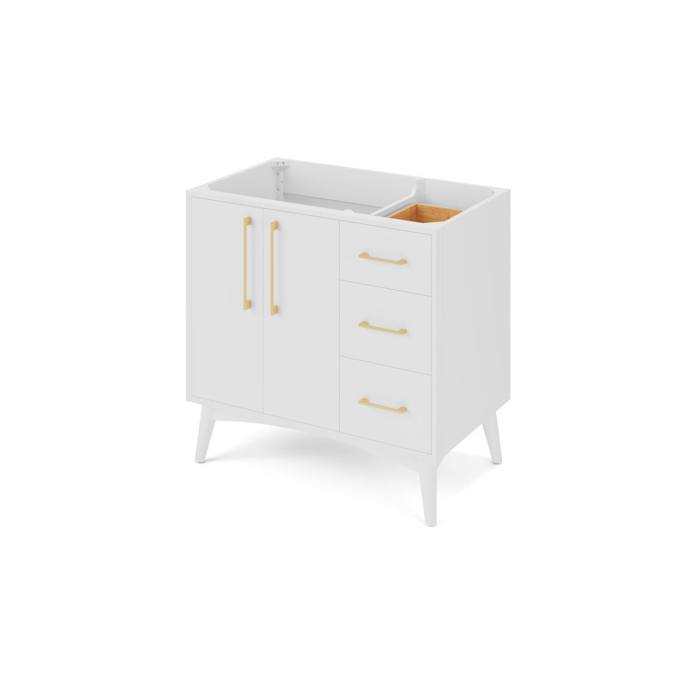 Hardware Resources 36" Dashwood Vanities, left offset