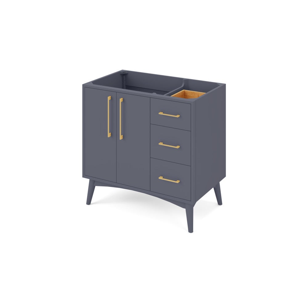 Hardware Resources 36" Dashwood Vanities, left offset