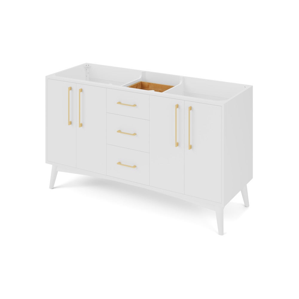 Hardware Resources 60" Dashwood Vanities, double bowl