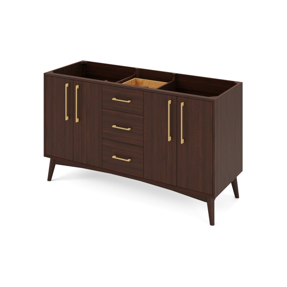 Hardware Resources 60" Dashwood Vanities, double bowl