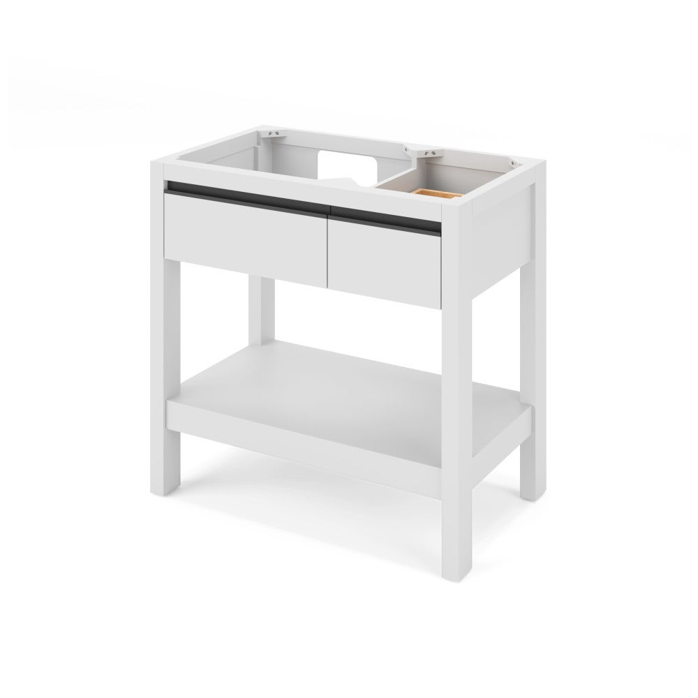 Hardware Resources 36" Jubilee Vanities, left offset