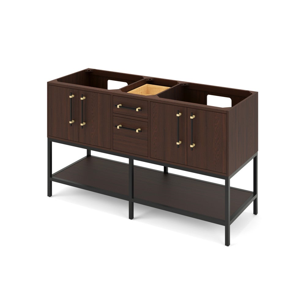 Hardware Resources 60" Pascal Vanities, double bowl