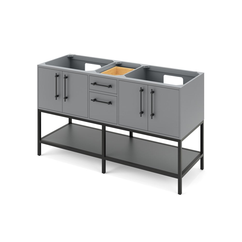 Hardware Resources 60" Pascal Vanities, double bowl