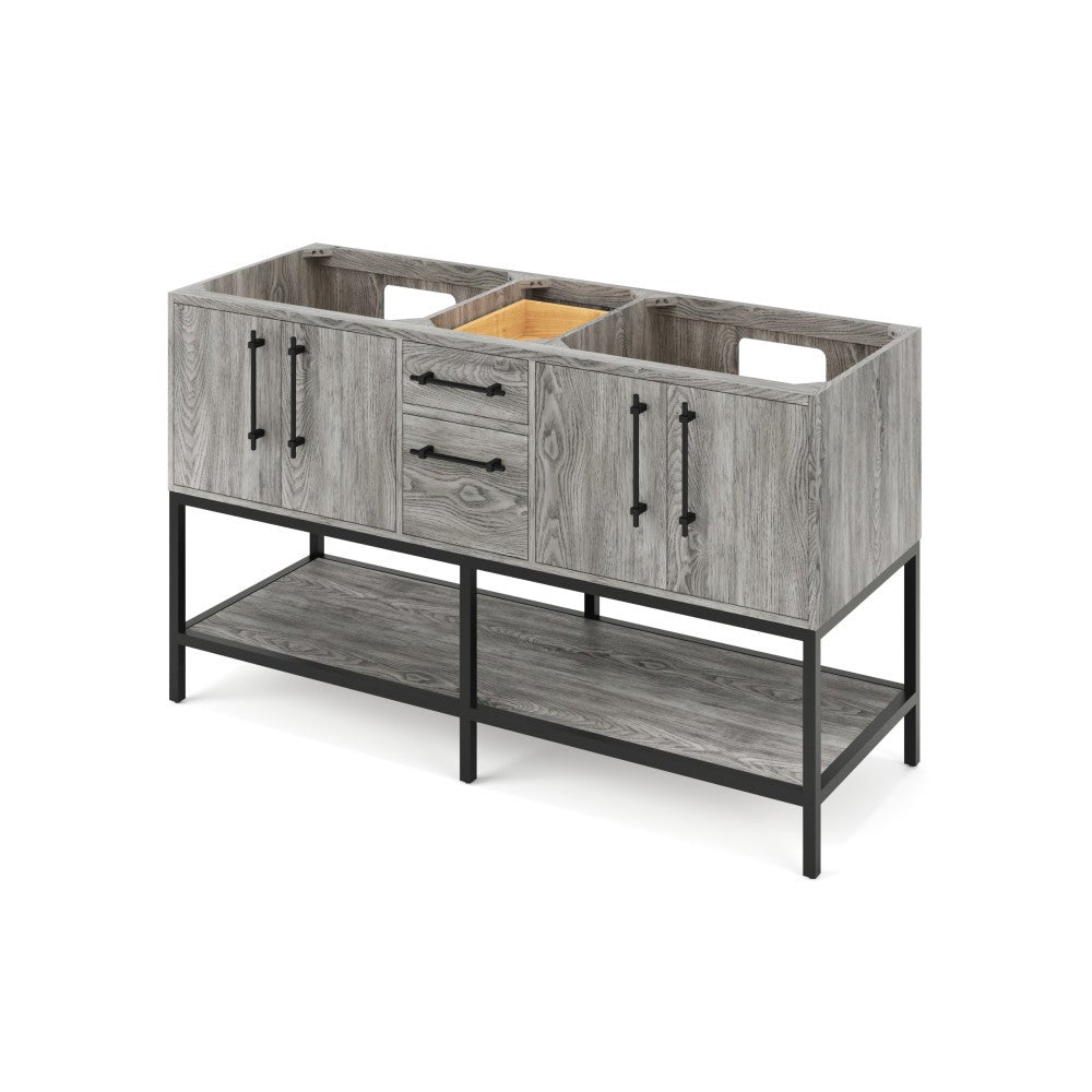 Hardware Resources 60" Pascal Vanities, double bowl
