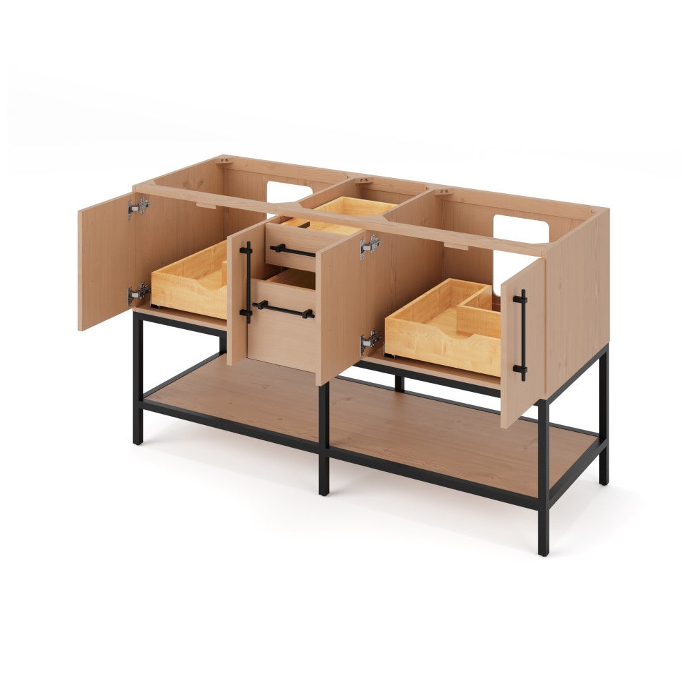 Hardware Resources 60" Pascal Vanities, double bowl
