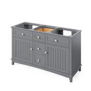 Hardware Resources 60" Savino Vanity, double bowl