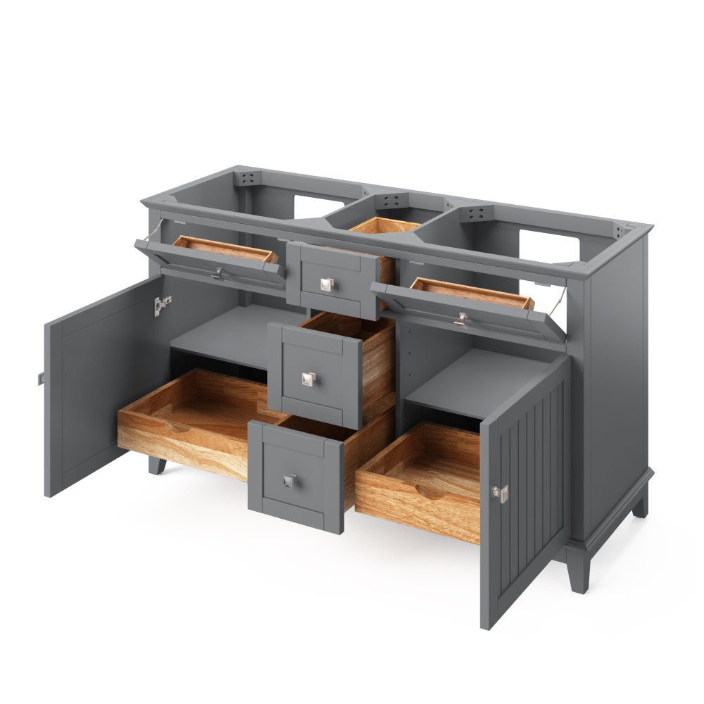 Hardware Resources 60" Savino Vanity, double bowl