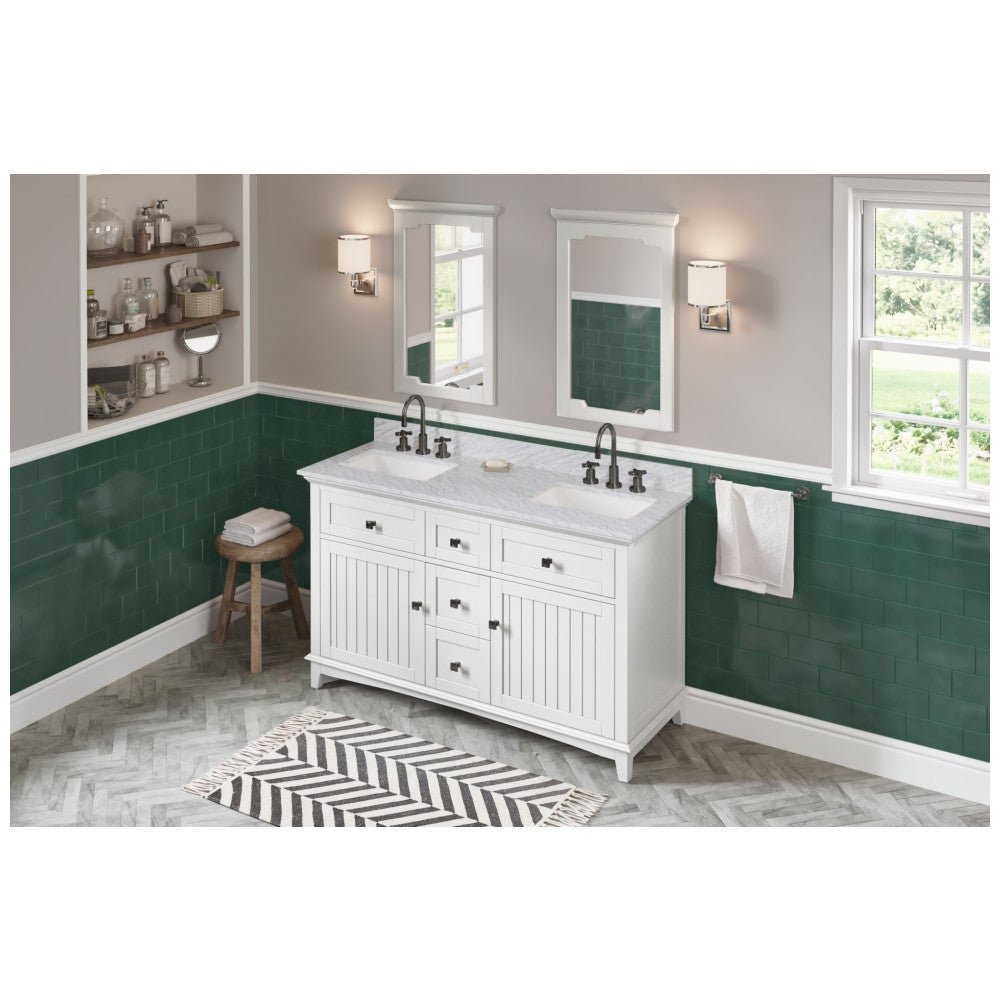 Hardware Resources 60" Savino Vanity, double bowl
