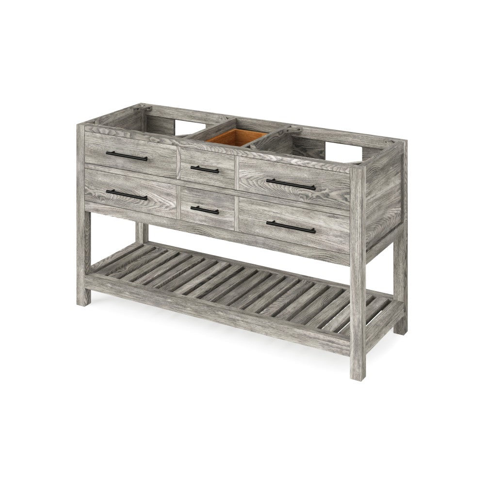 Hardware Resources 60" Wavecrest Vanity, double bowl