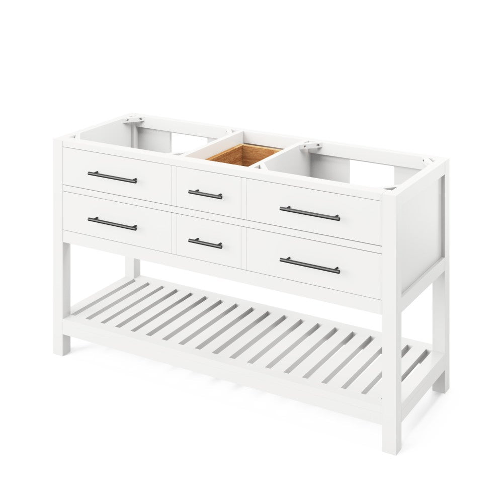 Hardware Resources 60" Wavecrest Vanity, double bowl