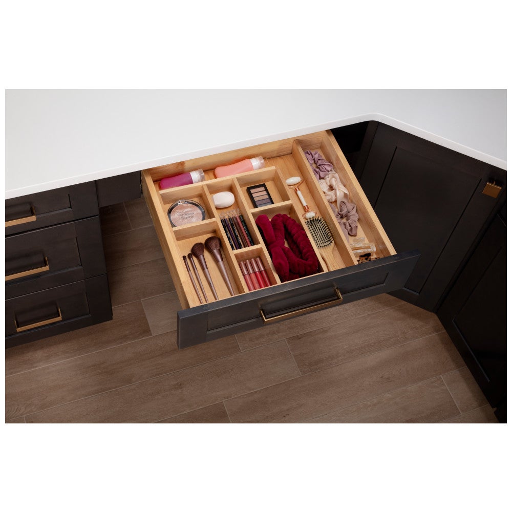 Hardware Resources Adjustable SLIMLINE Vanity Drop-In Drawer Insert