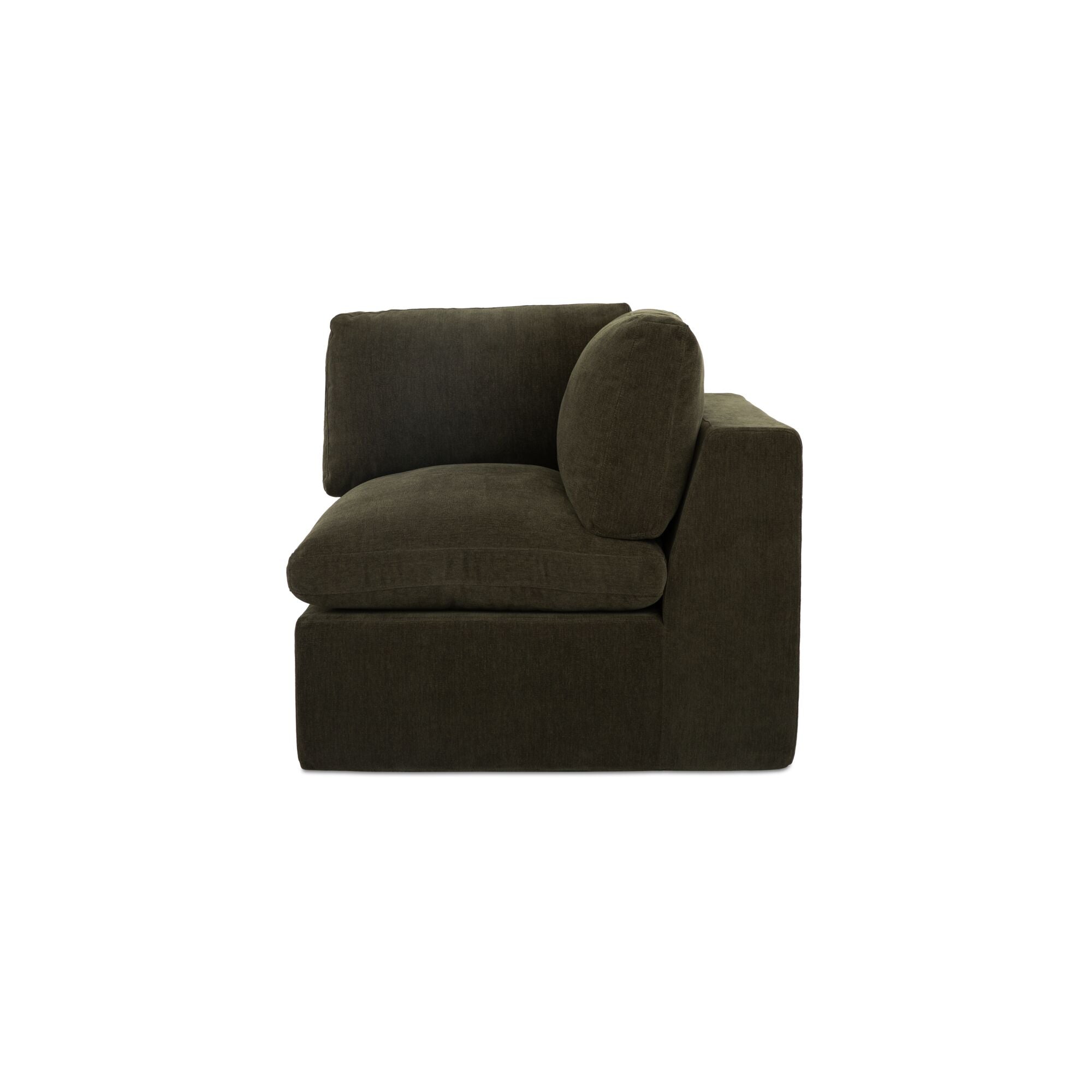Moes Cates Corner Chair Dark Green VV-1010-27