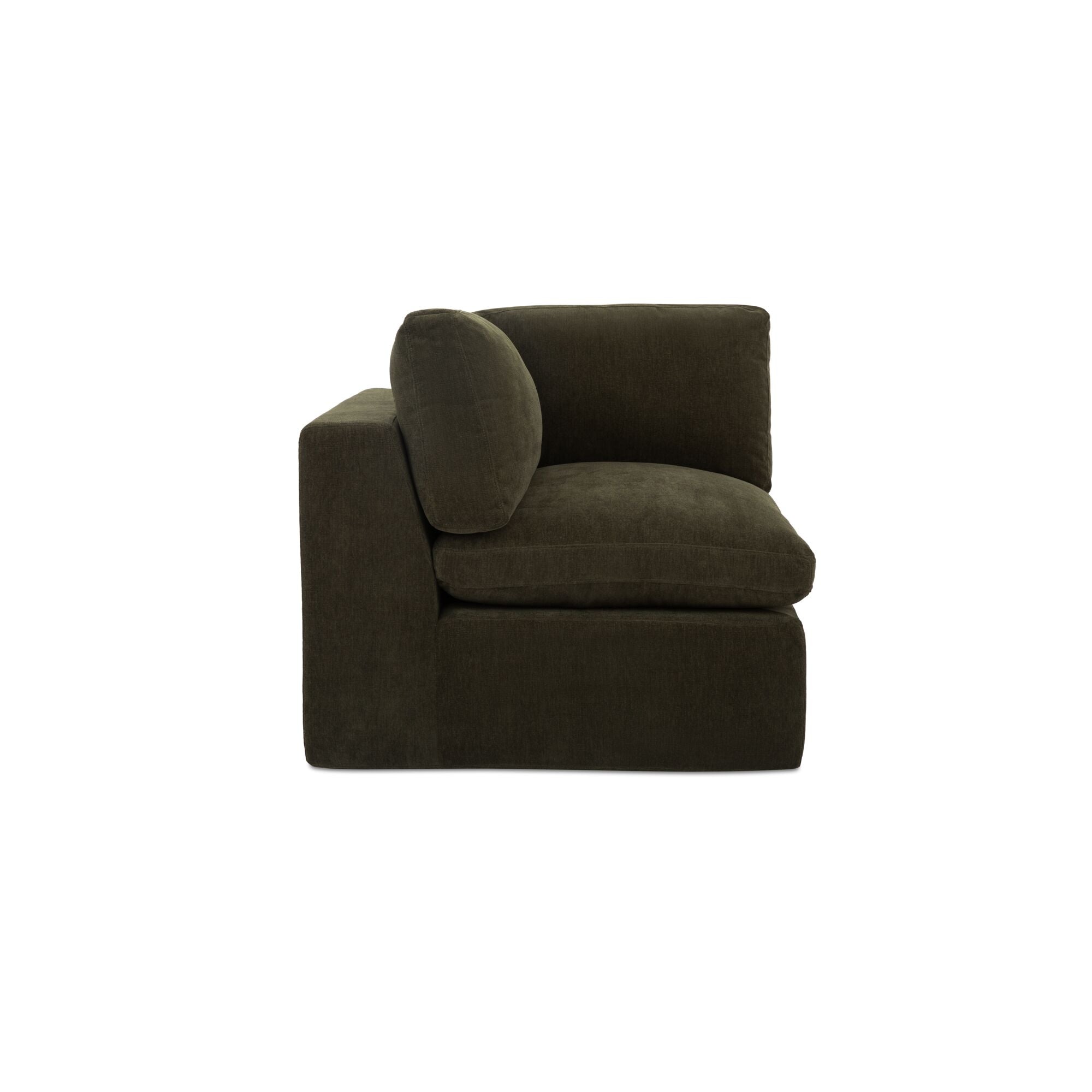 Moes Cates Corner Chair Dark Green VV-1010-27