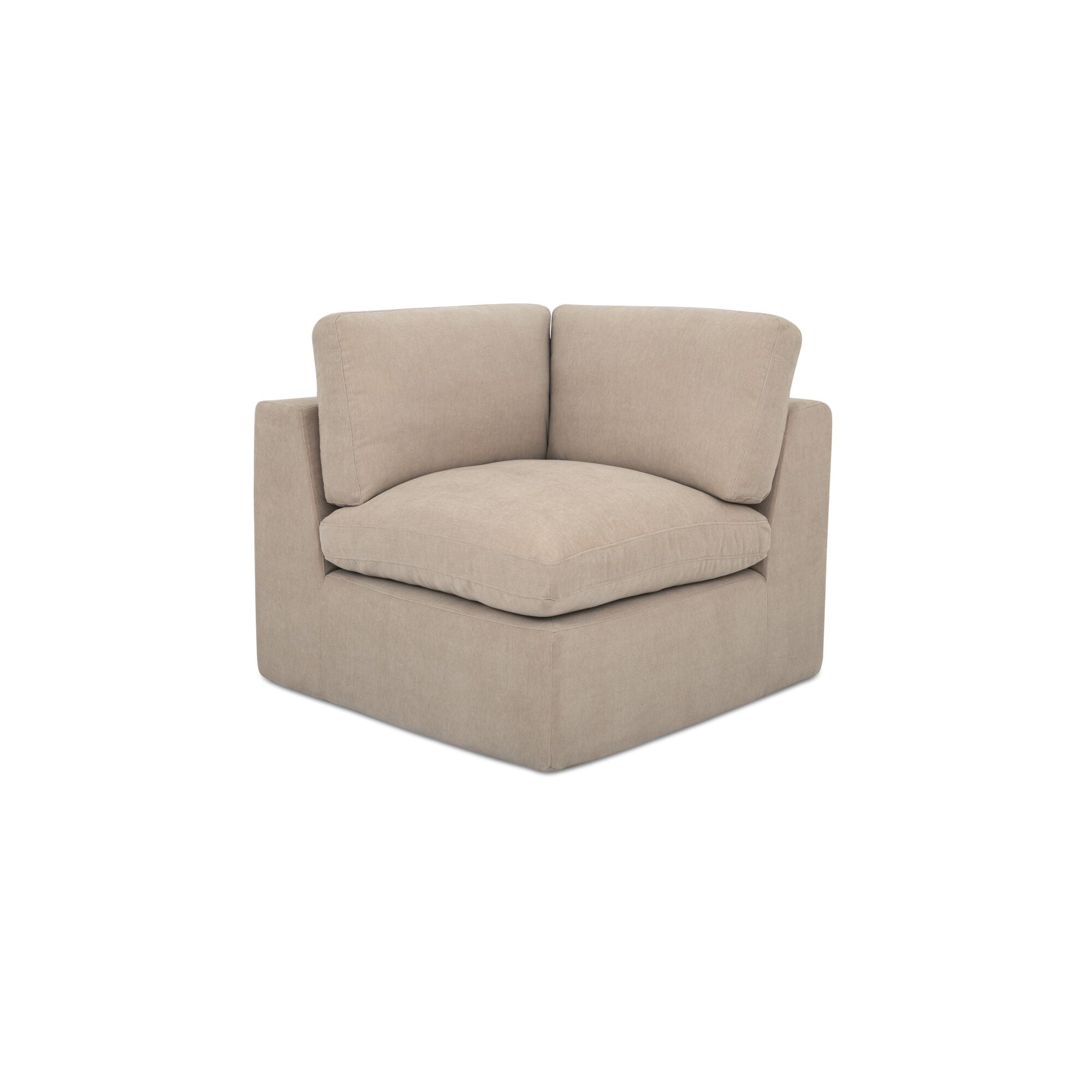 Moes Cates Corner Chair Pebble VV-1010-34