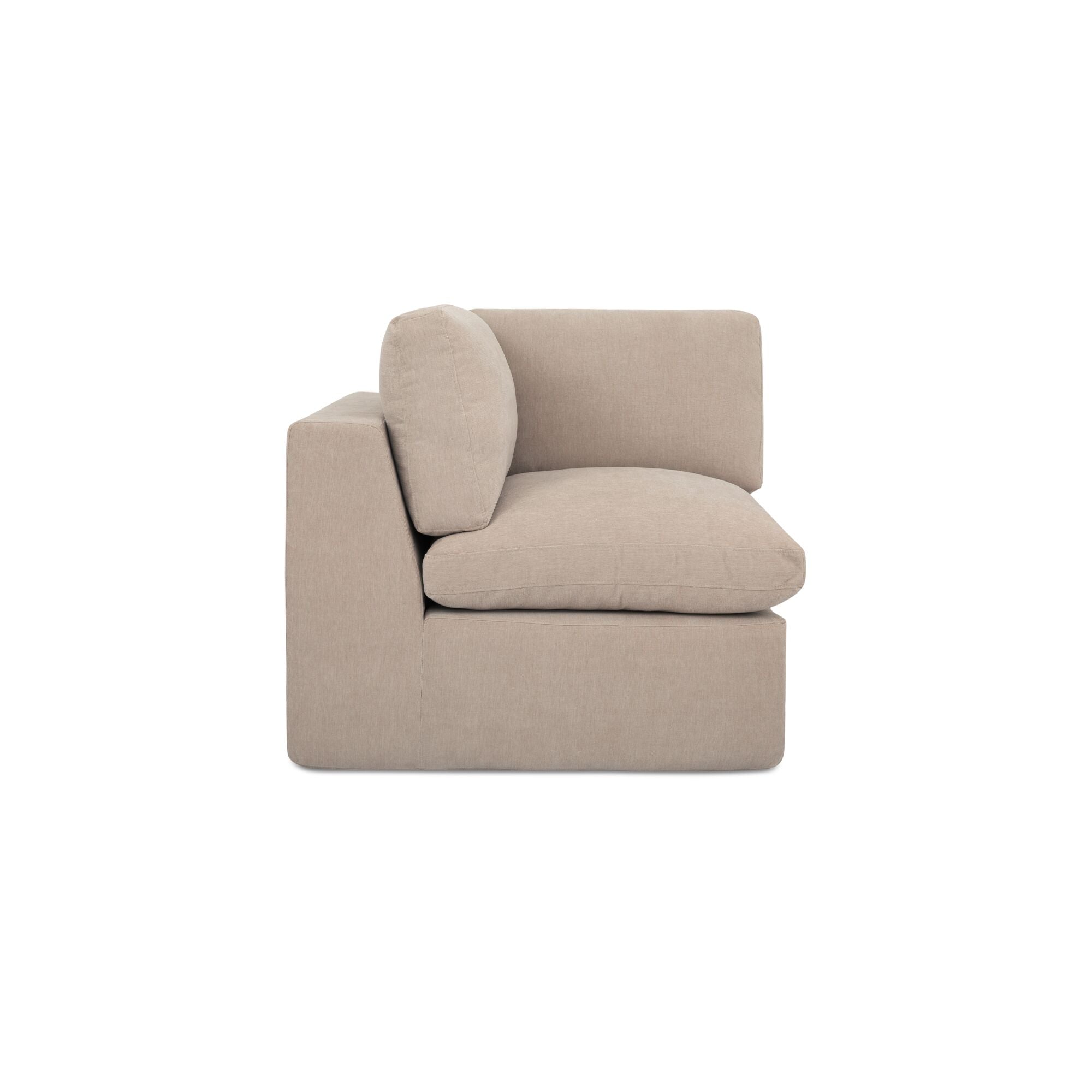 Moes Cates Corner Chair Pebble VV-1010-34