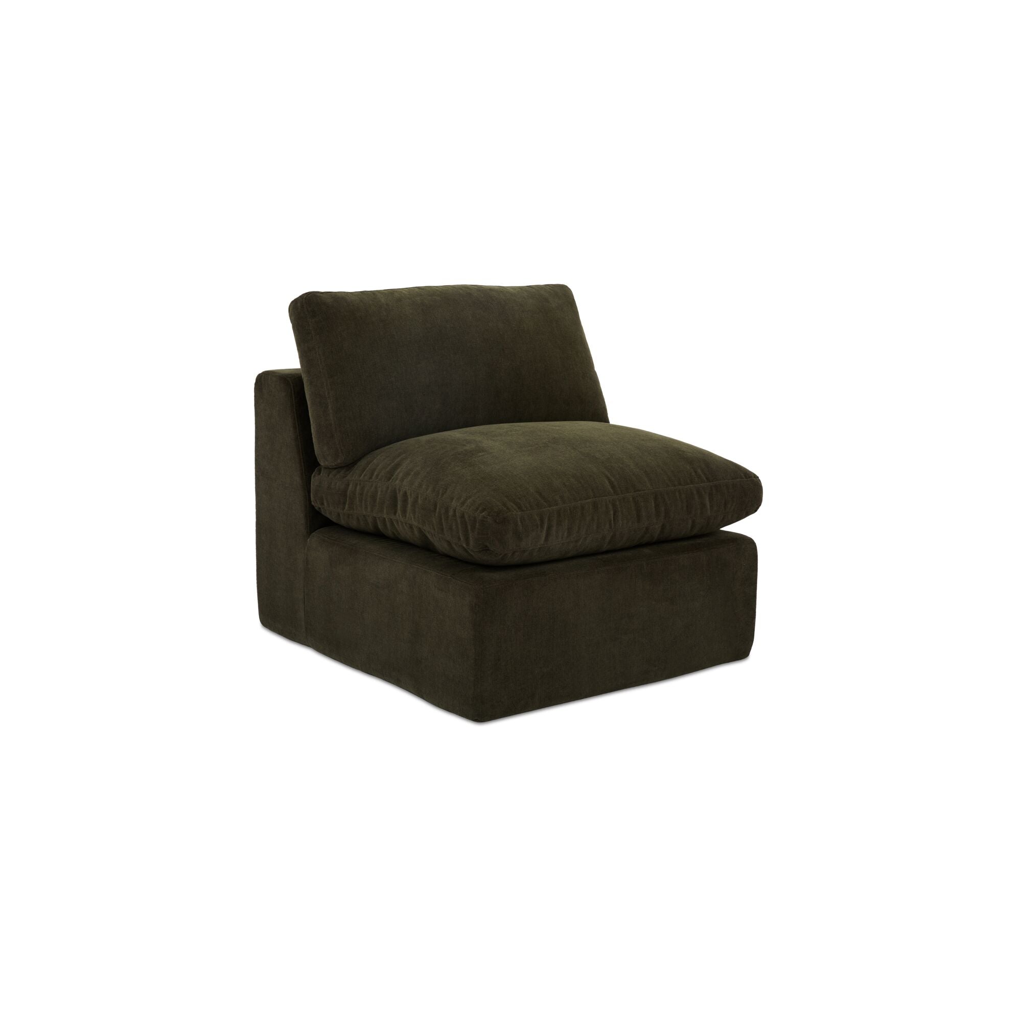 Moes Cates Slipper Chair Dark Green VV-1011-27