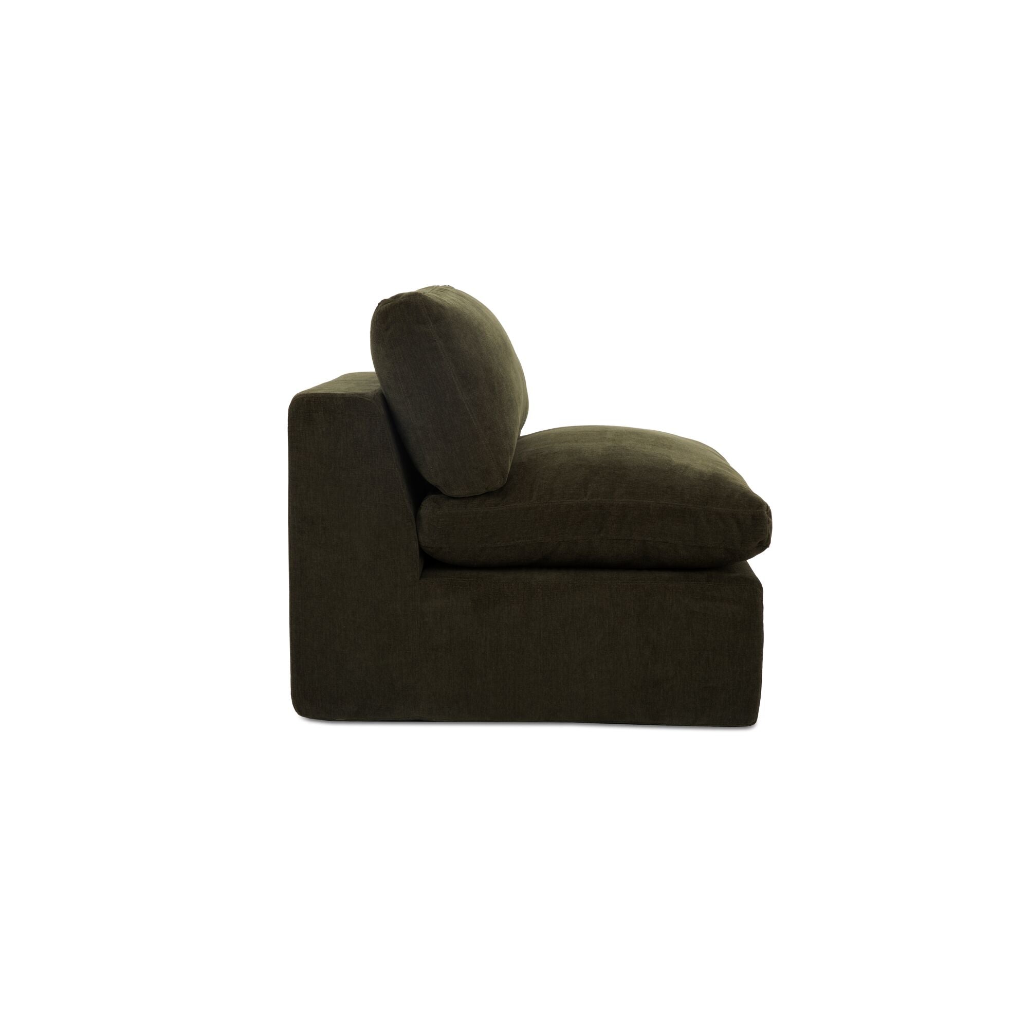 Moes Cates Slipper Chair Dark Green VV-1011-27