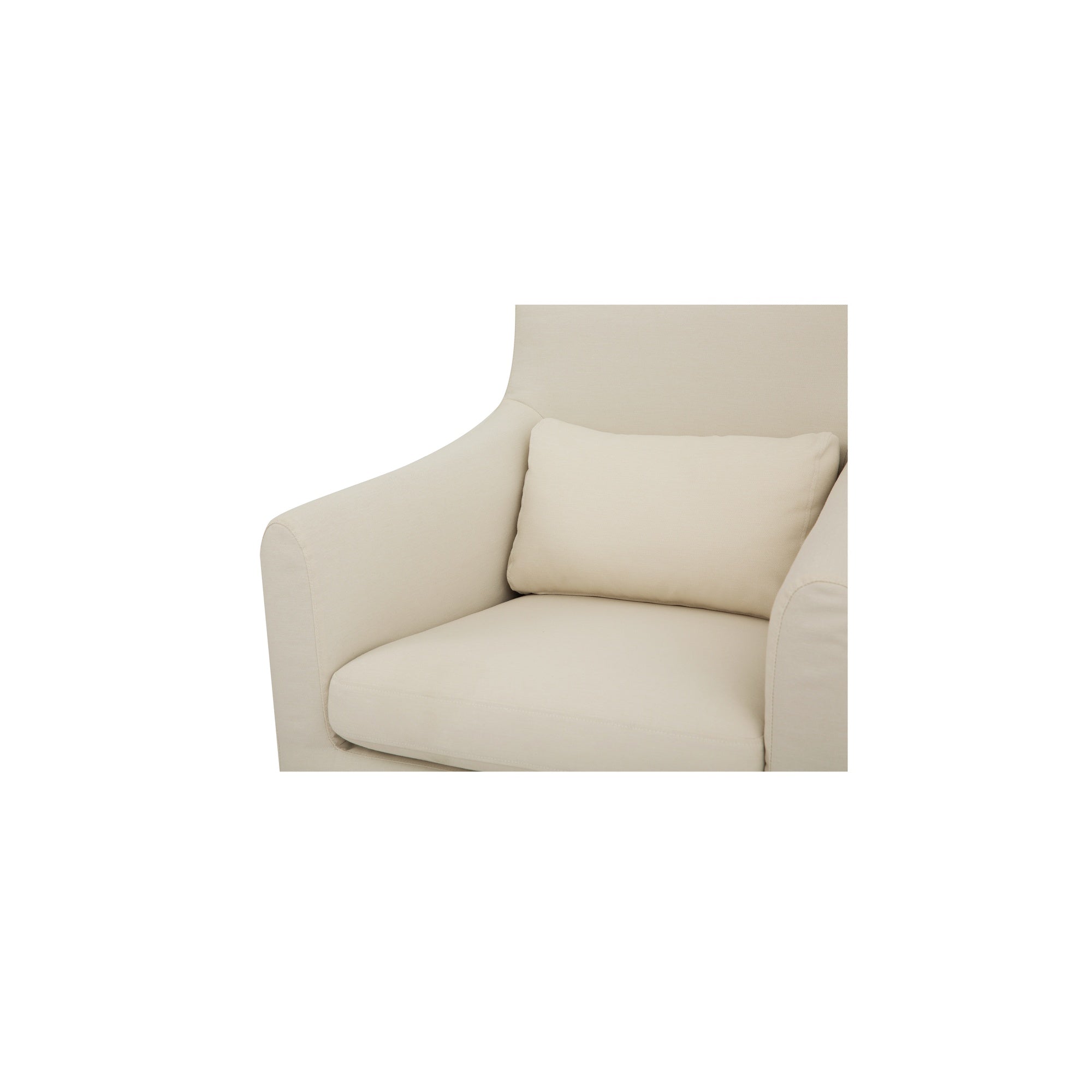 Moes Lydia Outdoor Slipcover Dining Chair Cream VV-1019-05