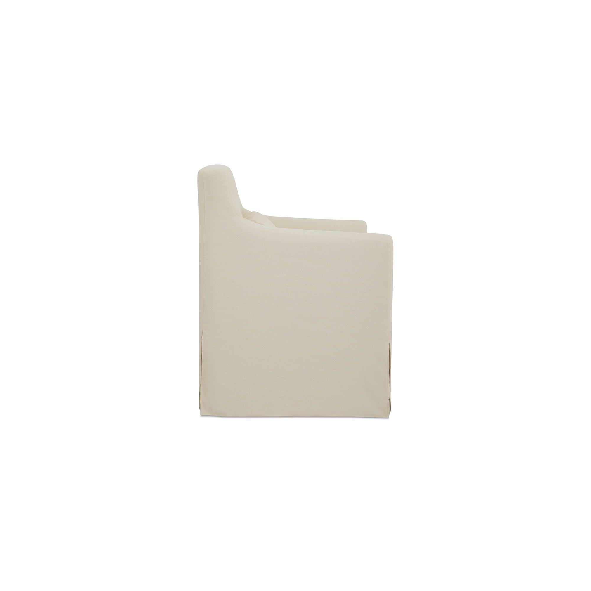 Moes Lydia Outdoor Slipcover Dining Chair Cream VV-1019-05